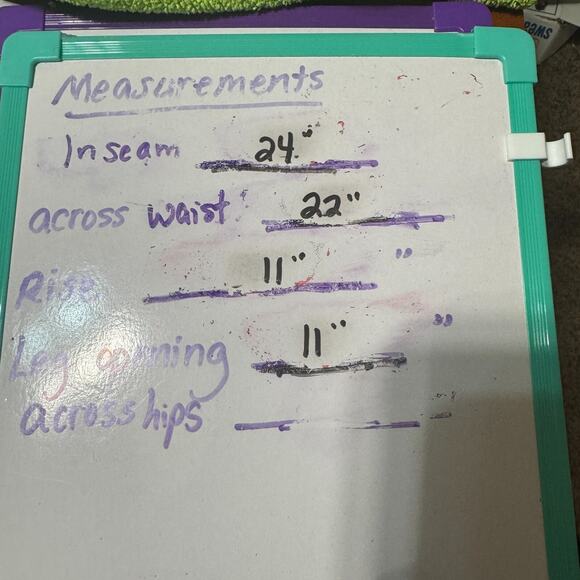 Levi's Jeans Womens 24W Blue Demi Curve Cropped Wide Leg Cuffed stretch denim - Picture 3 of 7